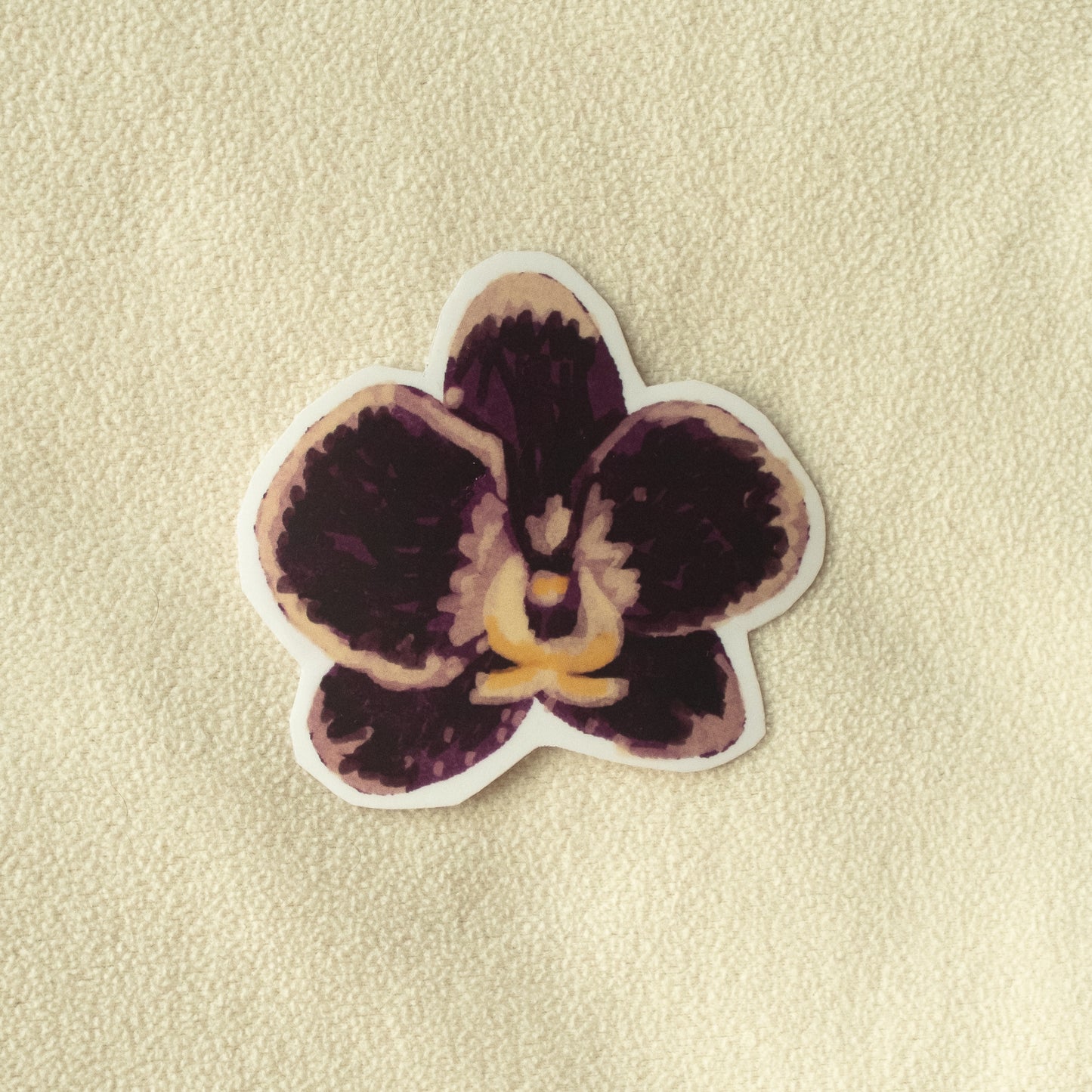 Orchid Stickers (Transparent)