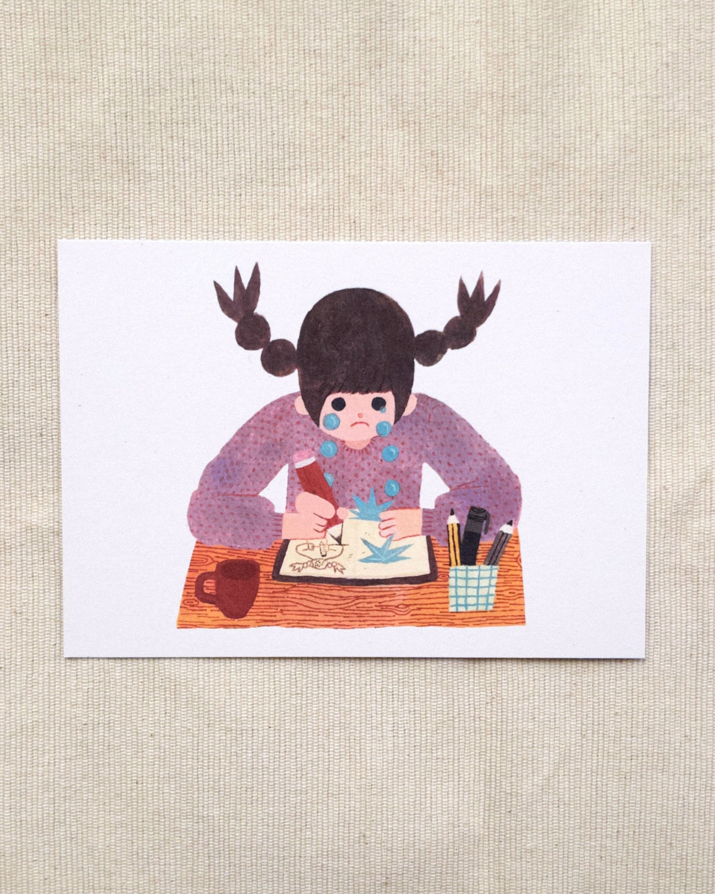 Breakdown Postcard