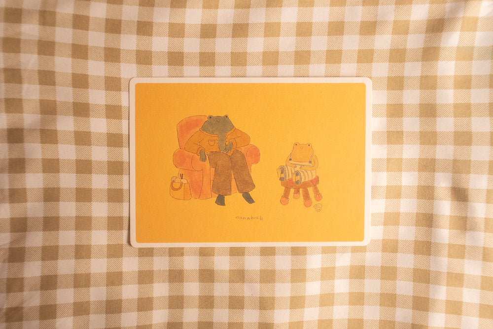 Frog And Toad Postcard