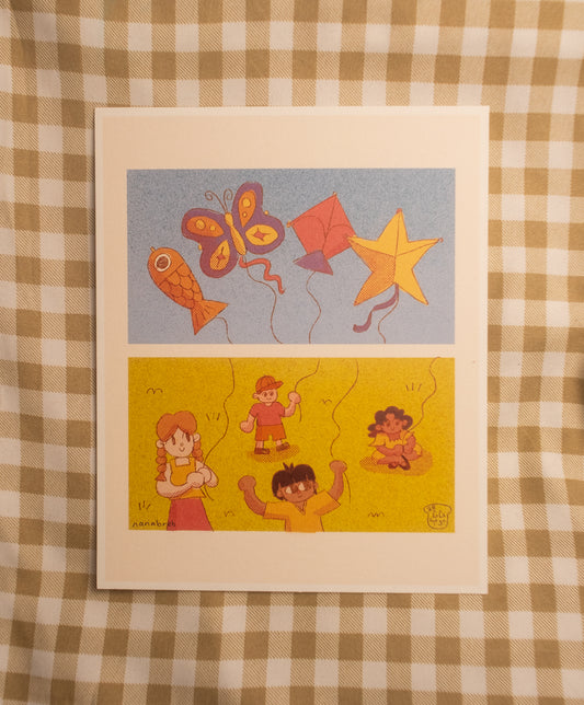 Kites with Friends Print
