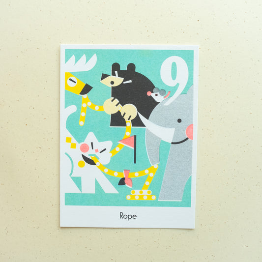 Rope Riso Print