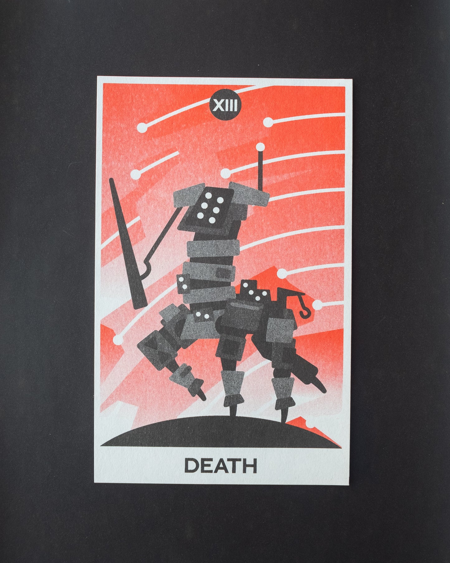 DEATH A5 Riso Print