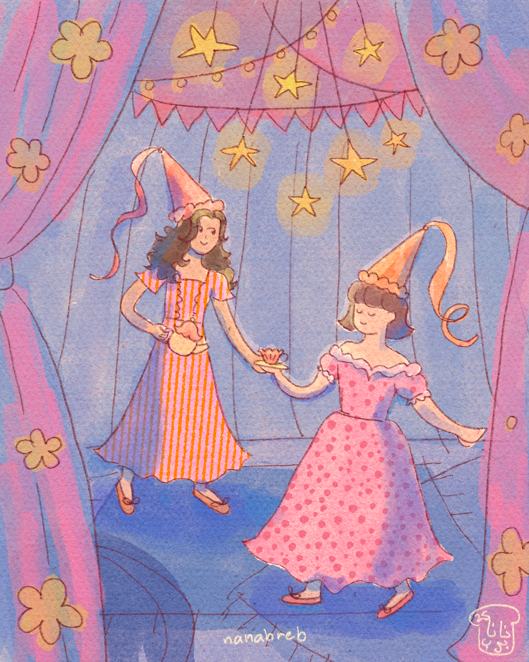 Princess Party Print