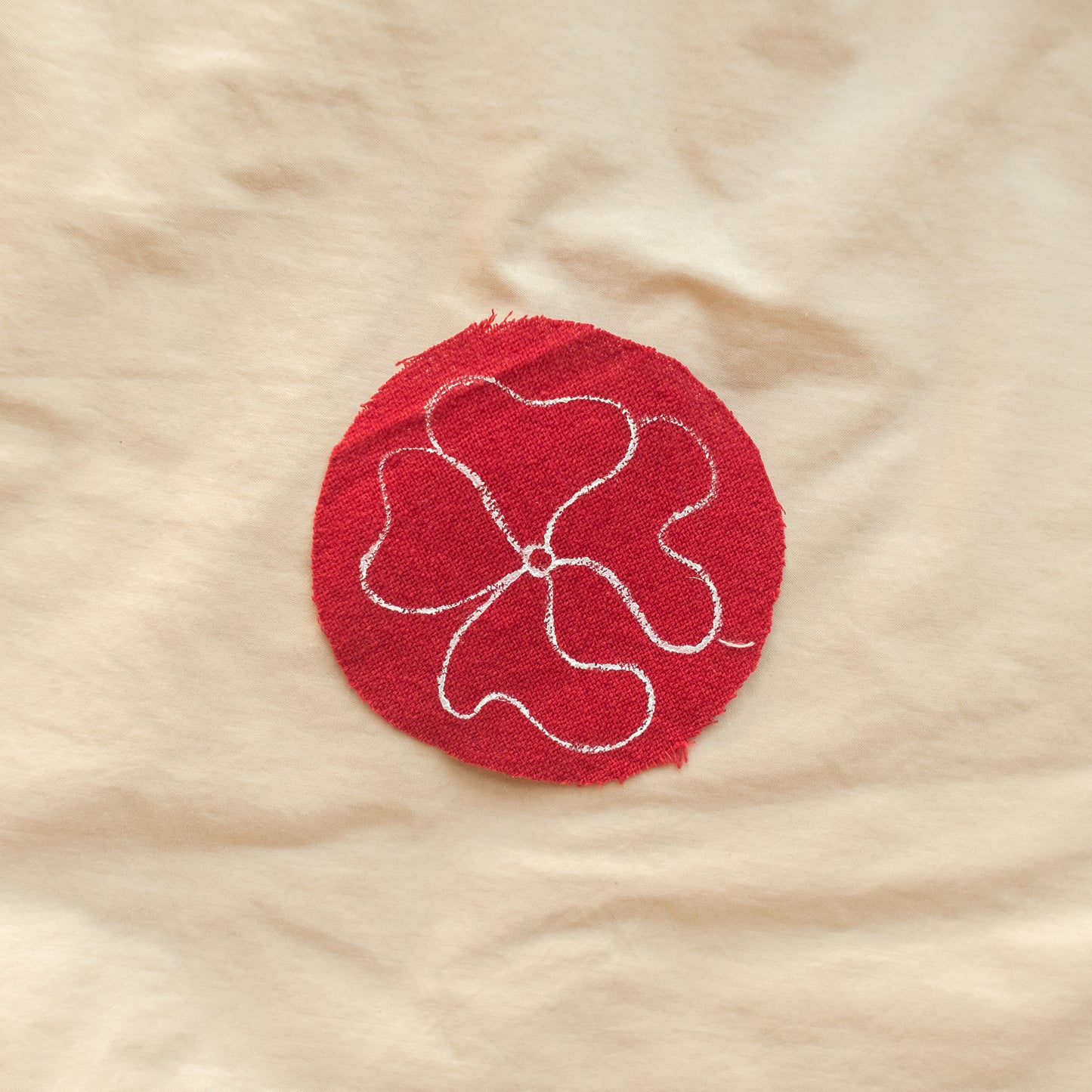 Painted Floral Patches