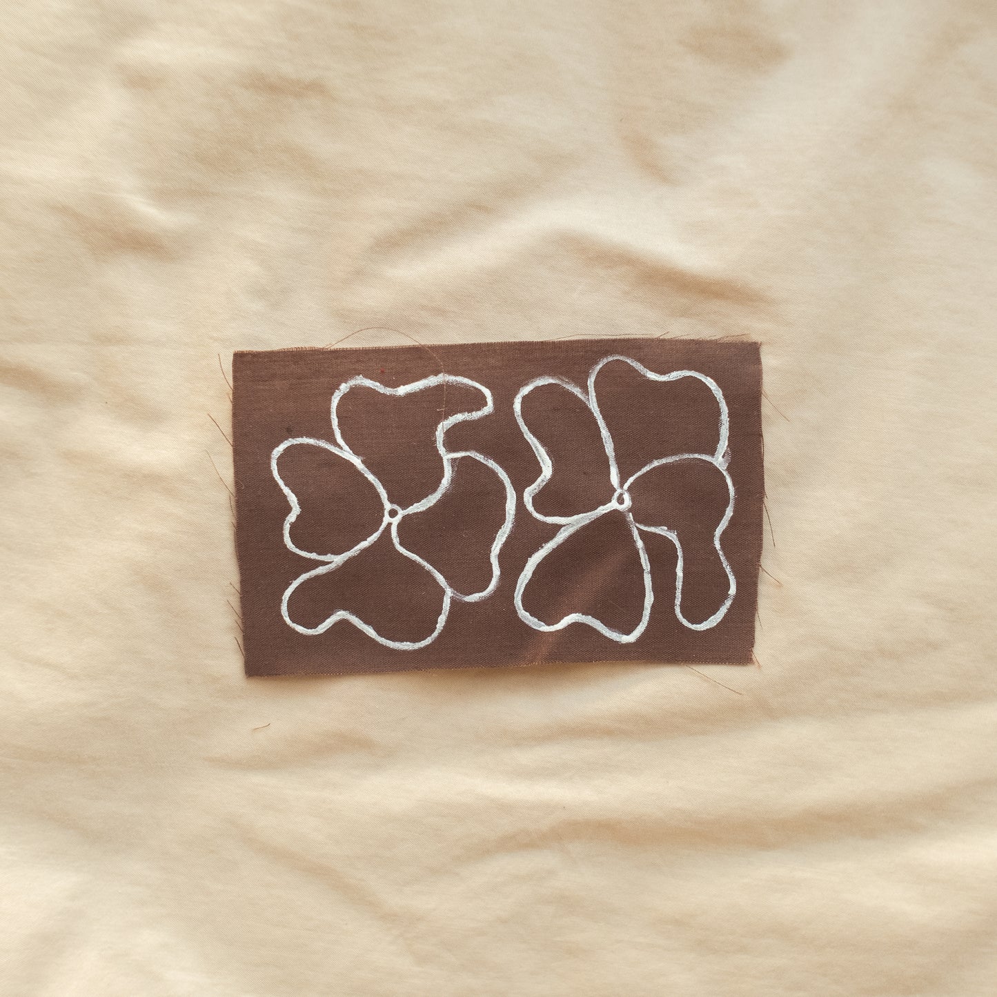 Painted Floral Patches