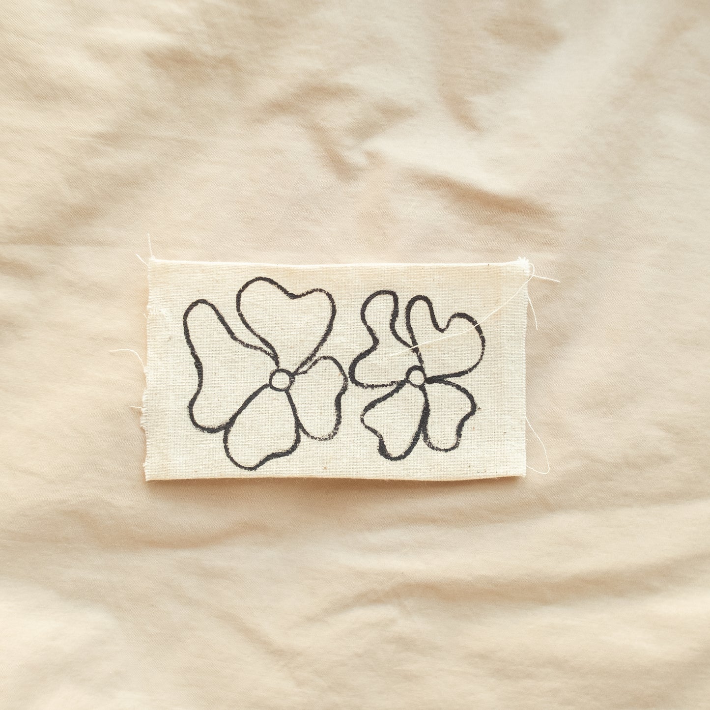 Painted Floral Patches
