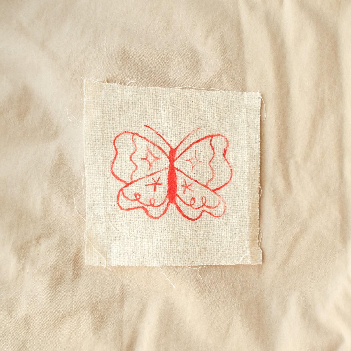Painted Butterfly/Insect Patches