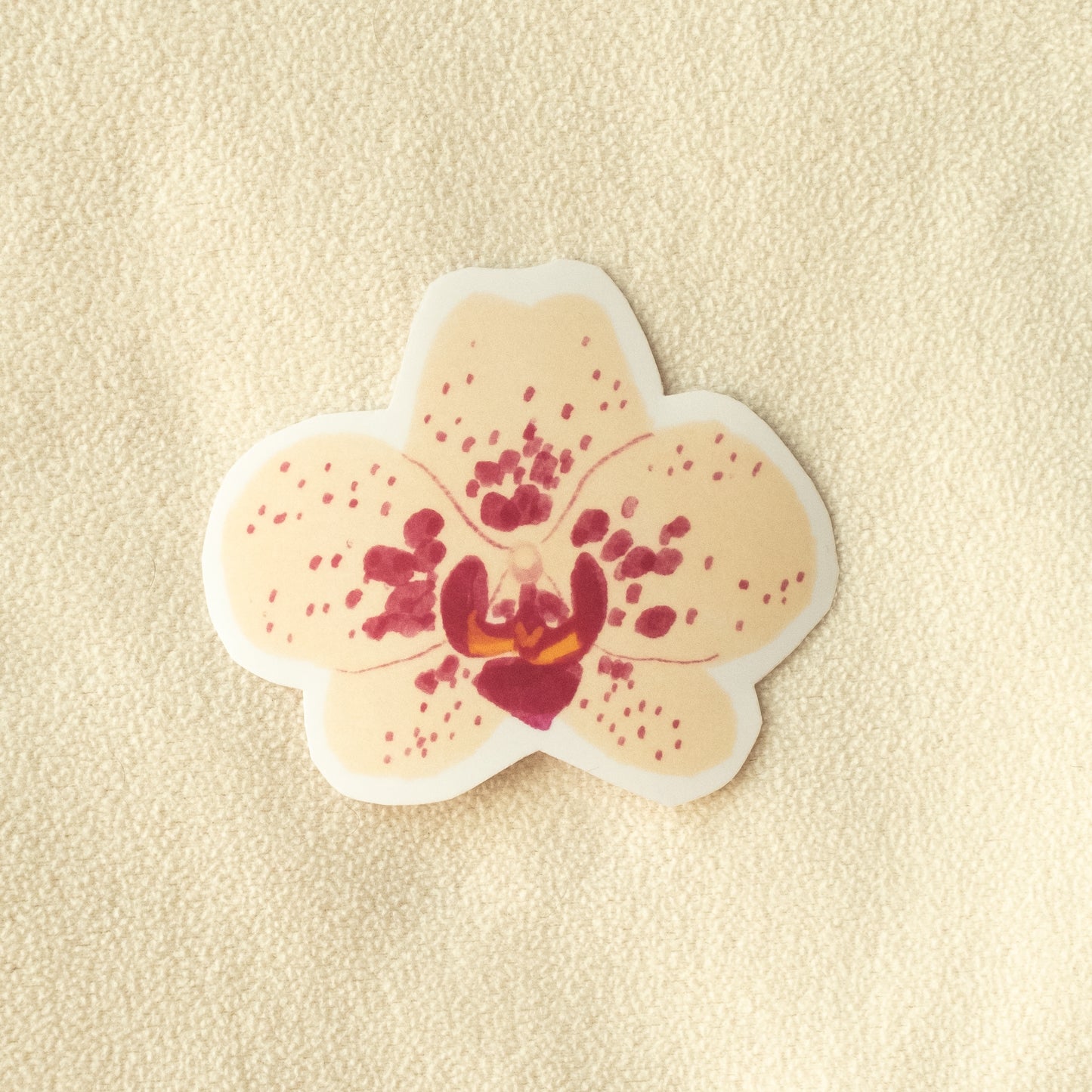 Orchid Stickers (Transparent)