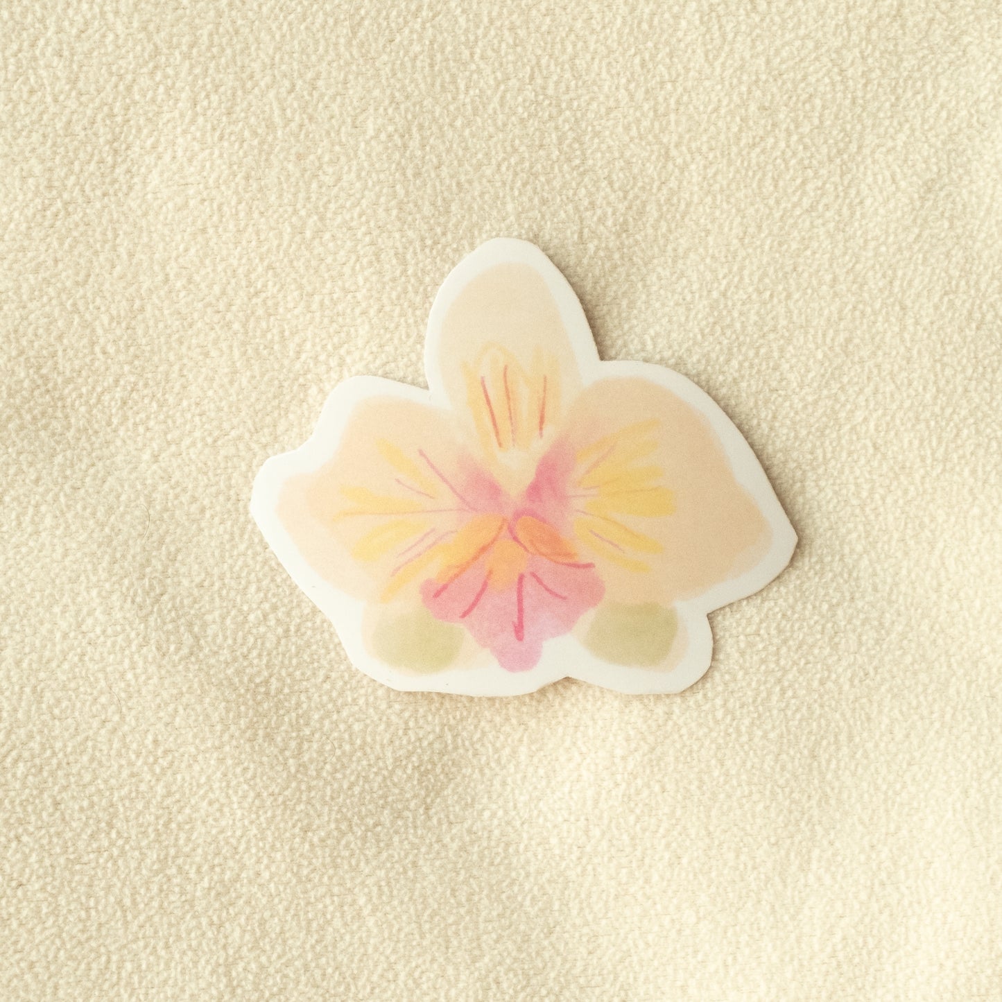 Orchid Stickers (Transparent)