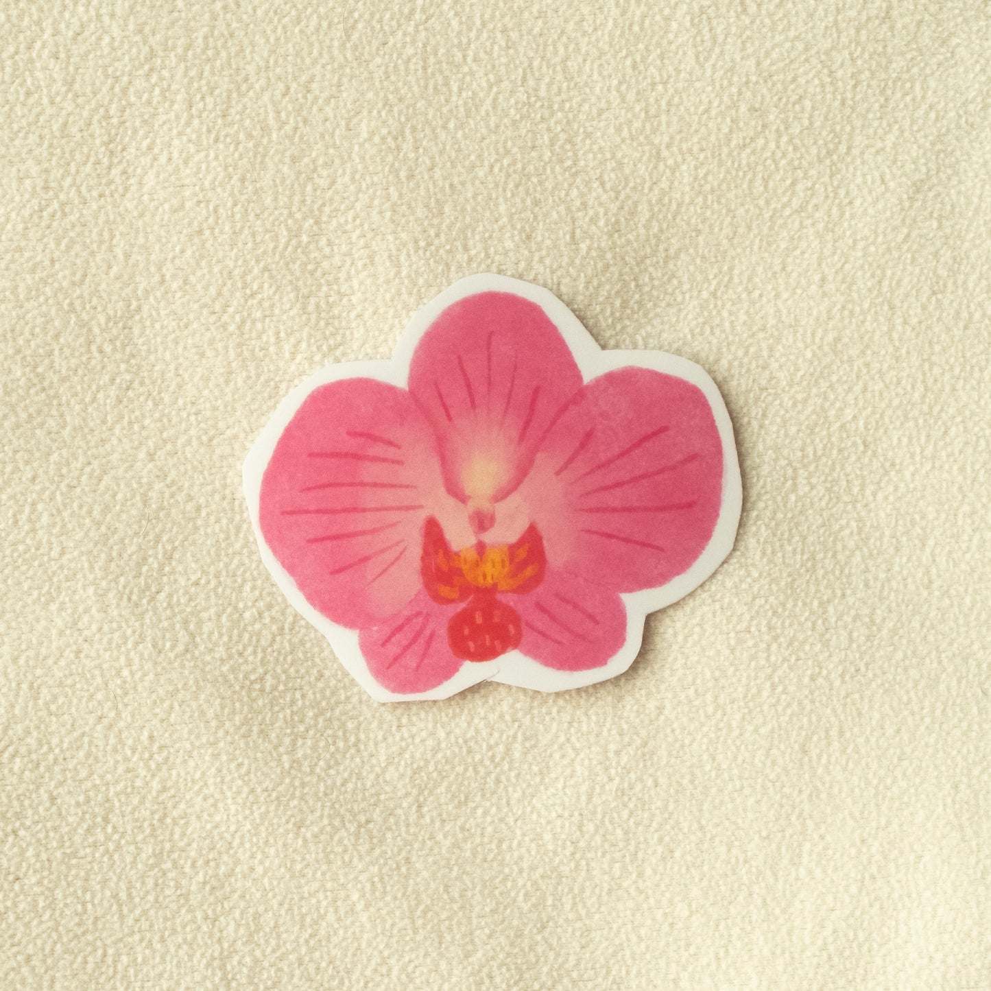 Orchid Stickers (Transparent)