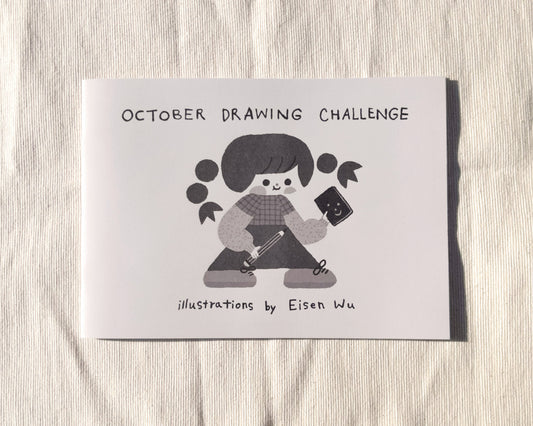 October Drawing Challenge Zine